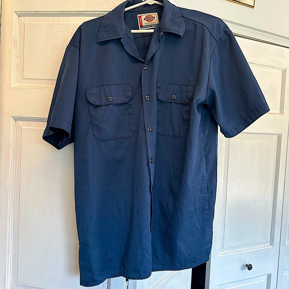 Dickies work shirt -navy blue